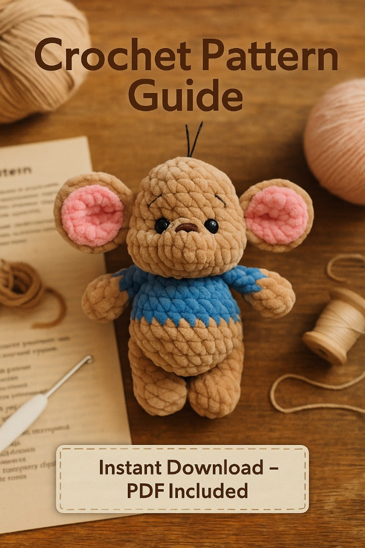 Crochet Pattern Mega Bundle – 9 Unique Designs +free gift