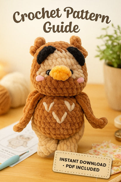 Crochet Pattern Mega Bundle – 9 Unique Designs +free gift